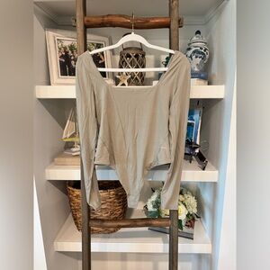 Lululemon Wundermost Bodysuit *Riverstone